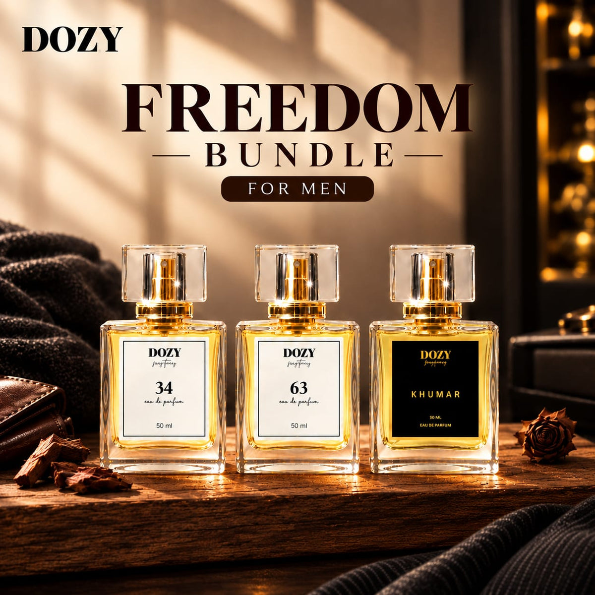 Dozy Freedom Bundle – Pack of 3 (MEN)
